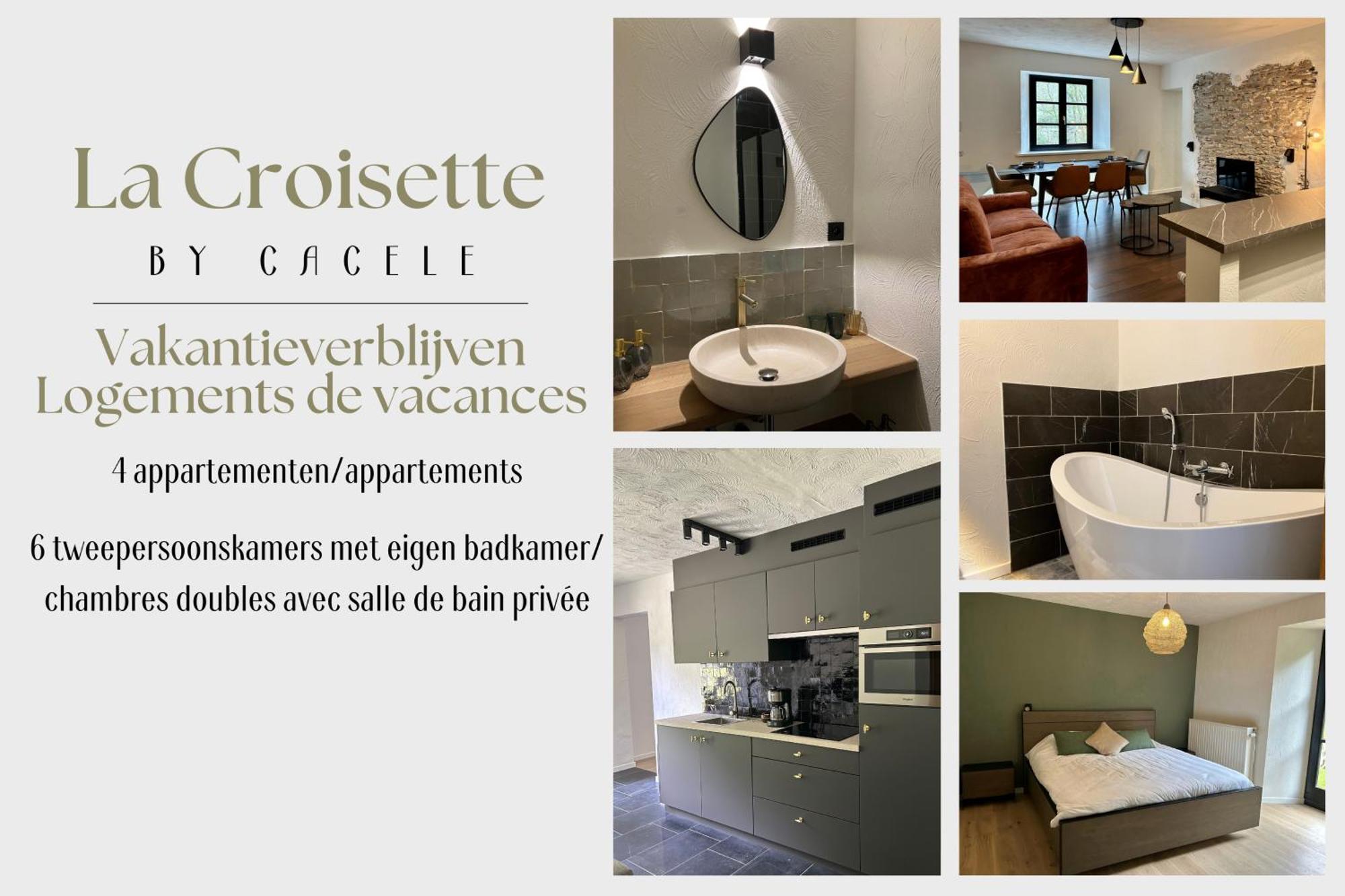 Cacele - La Croisette 5 En 6 Tweepersoonskamers Vresse-sur-Semois